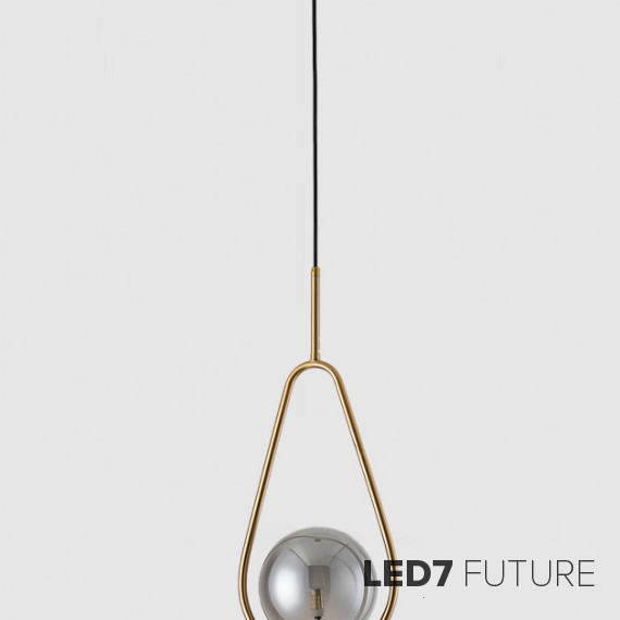 Loft Industry Modern - Brass Loop